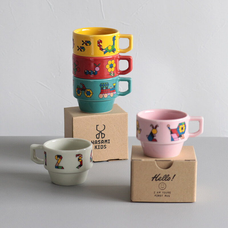 Hasami Block Mug, Kids