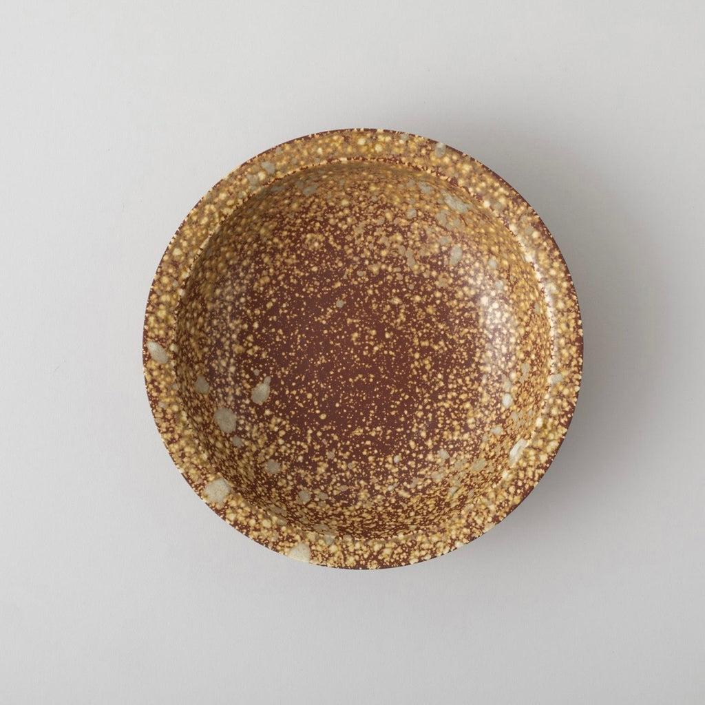 Mandala Rim Bowl, Brown