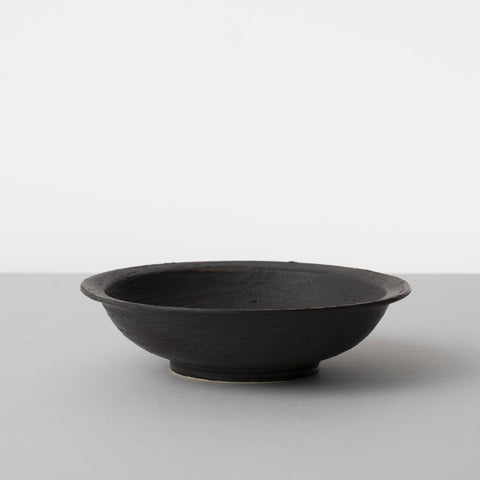 Mandala Rim Bowl, Black