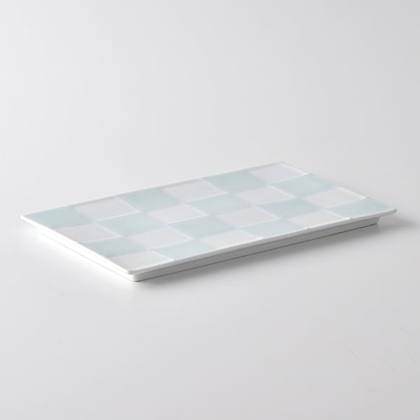 Ichimatsu Plate, Medium