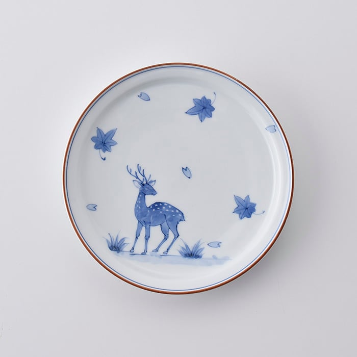 Deer Round Plate