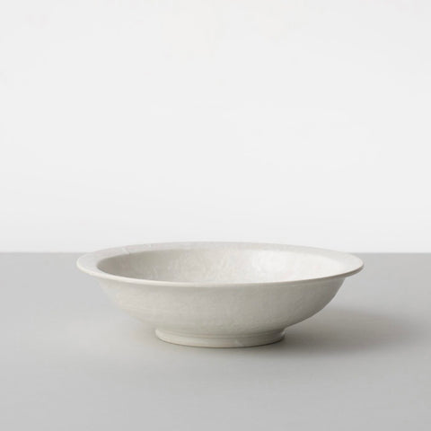 Mandala Rim Bowl, White