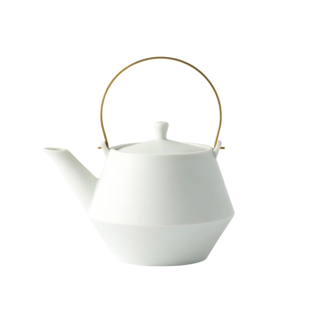 Yamatsu Teapot, White