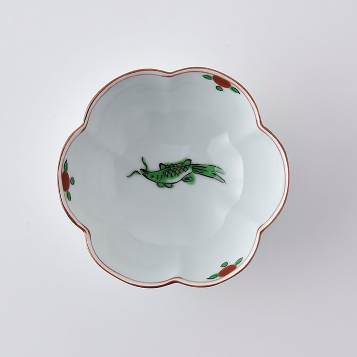 Nishiki Camellia Shaped Bowl