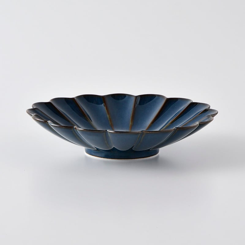 Navy Kikuko Bowl, Medium