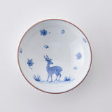 Deer Round Bowl