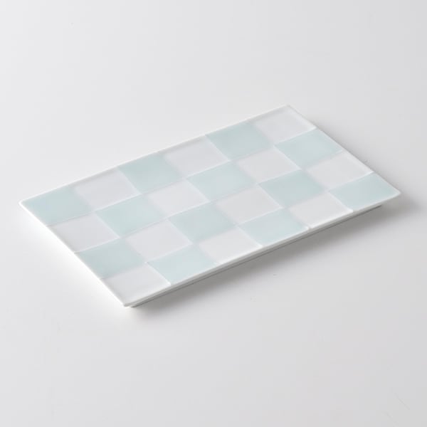 Ichimatsu Plate, Medium