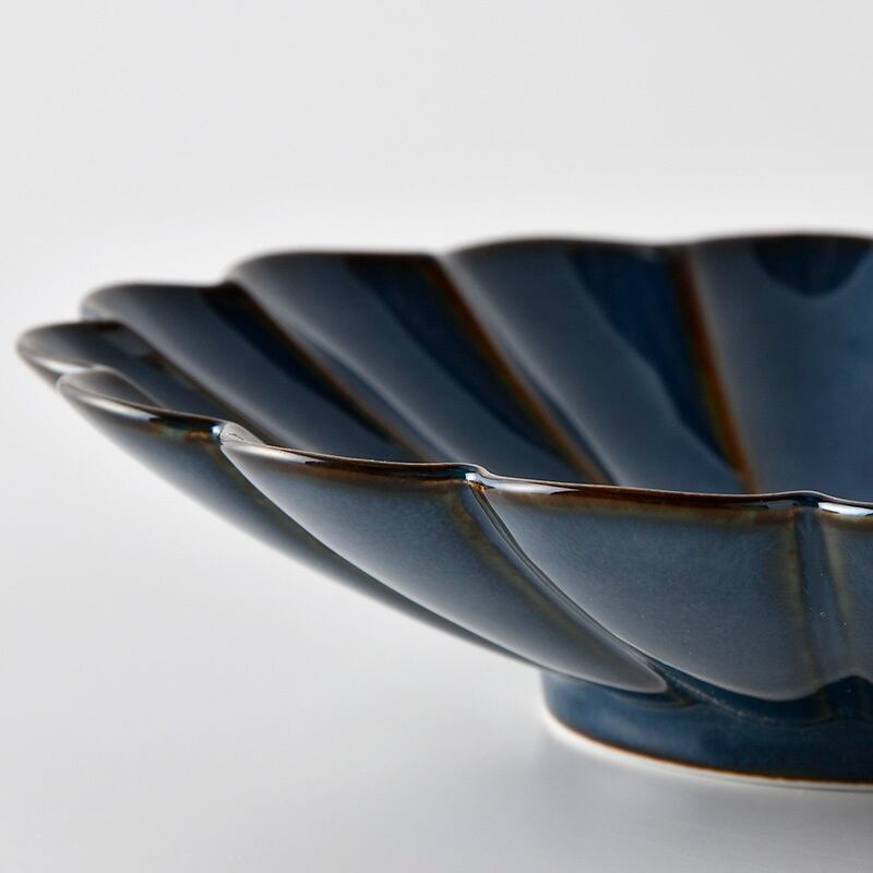 Navy Kikuko Bowl, Medium