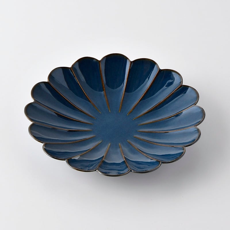 Navy Kikuko Bowl, Large
