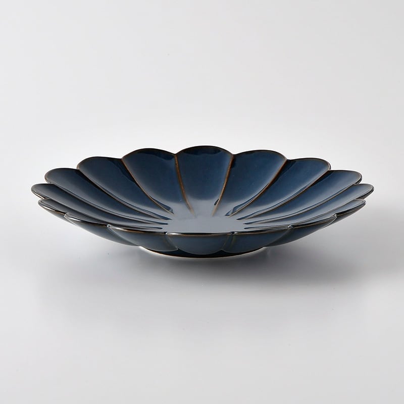 Navy Kikuko Bowl, Large