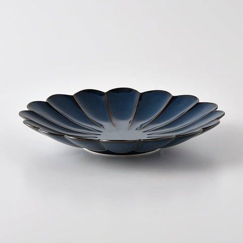 Navy Kikuko Bowl, Large