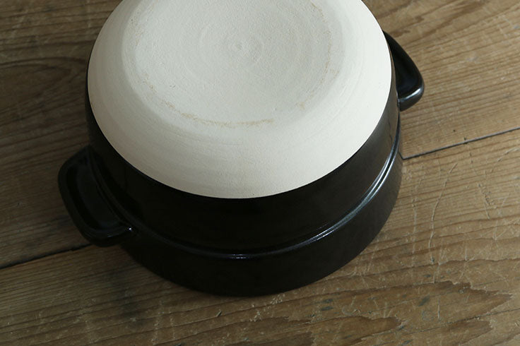 Kamoshika Donabe Rice Cooker, 3-Cup, Black