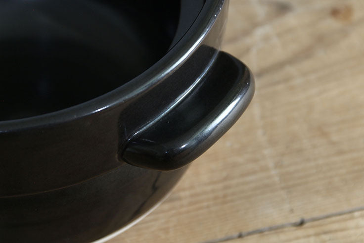 Kamoshika Donabe Rice Cooker, 3-Cup, Black