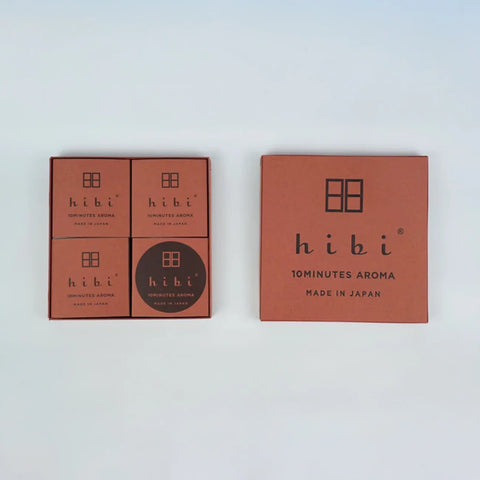 [Gift Box] - Hibi 10 Minutes Aroma Japanese Incense, 12 Assorted Fragrances