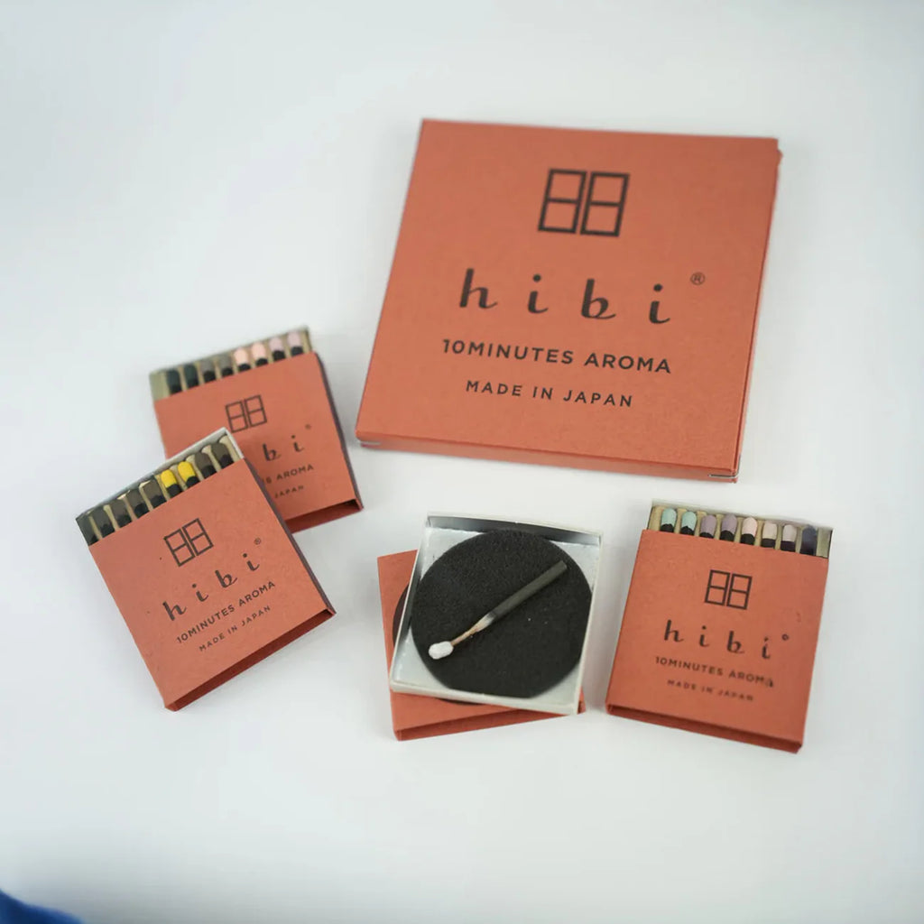 [Gift Box] - Hibi 10 Minutes Aroma Japanese Incense, 12 Assorted Fragrances