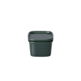 Mini Ceramic Canister, Dark Green