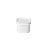 Mini Ceramic Canister, White