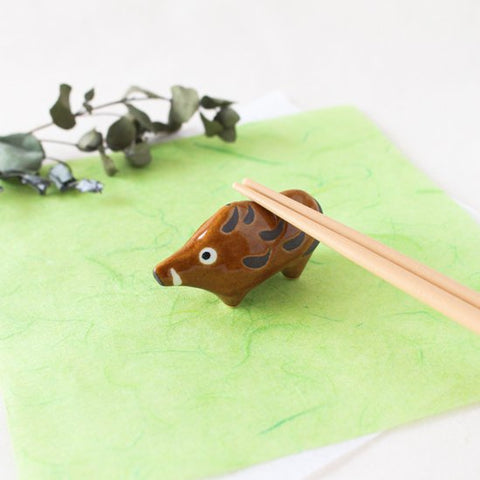 Wild Boar Chopstick Rest