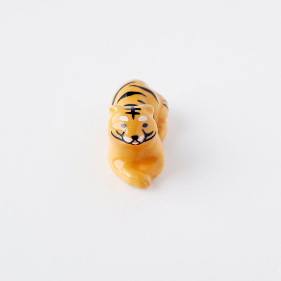 Yellow Tiger Chopstick Rest