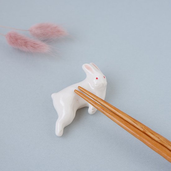 Resting Rabbit Chopstick Rest | Five Elements Home
