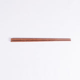 Contemporary Chinese Wood Chopsticks, Red Sandalwood, Set of 5 Pairs