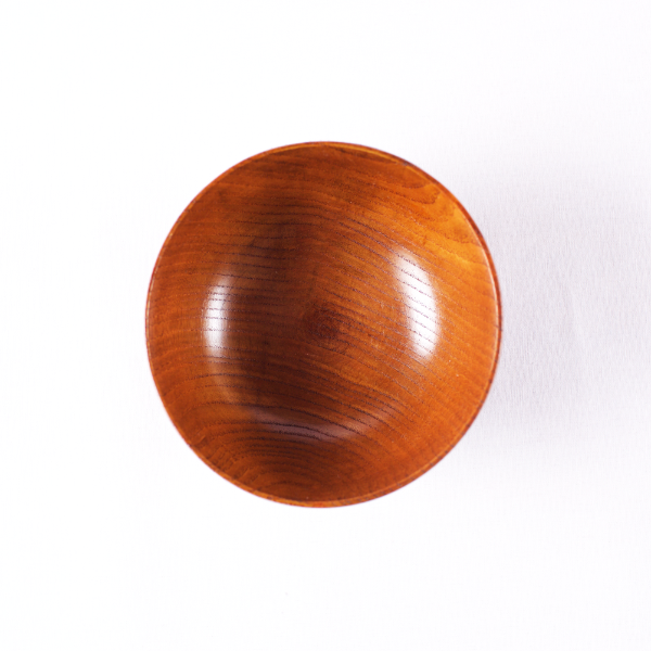Small Wooden Bowl, Textured
