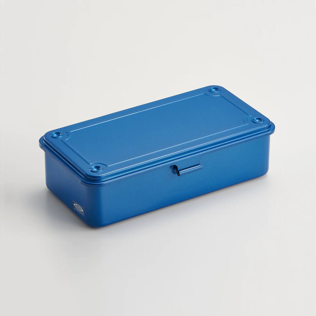 Steel Stackable Storage Box, Blue