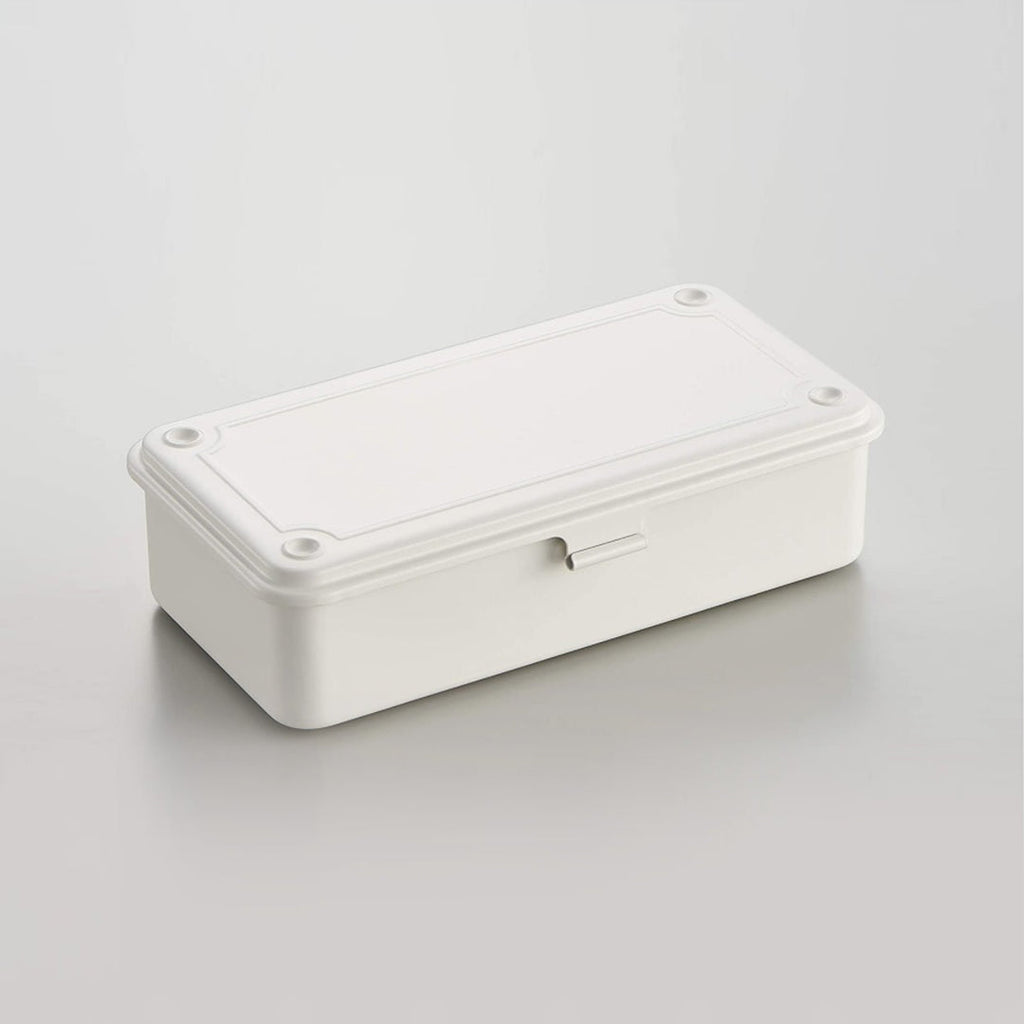 Steel Stackable Storage Box, White