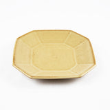 Octagonal Plate, Gold