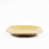 Octagonal Plate, Gold
