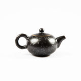 Pottery Tea Set, Glazed Black