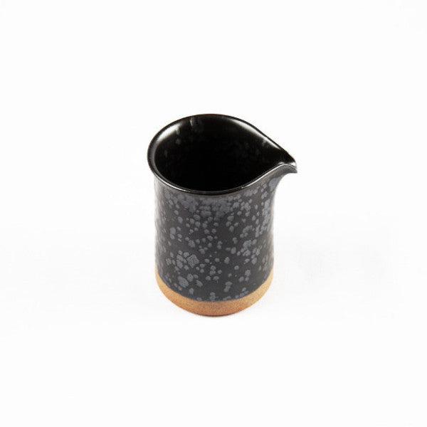 Pottery Tea Set, Glazed Black