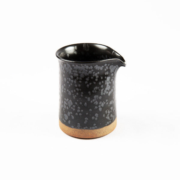Pottery Tea Set, Glazed Black