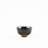 Pottery Tea Set, Glazed Black