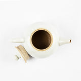 Pottery Tea Set, Creamy White II