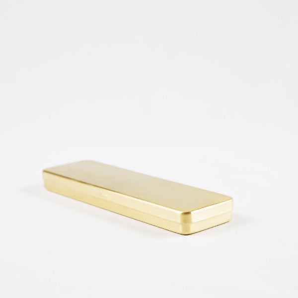 The Artist Solid Brass Pen Case