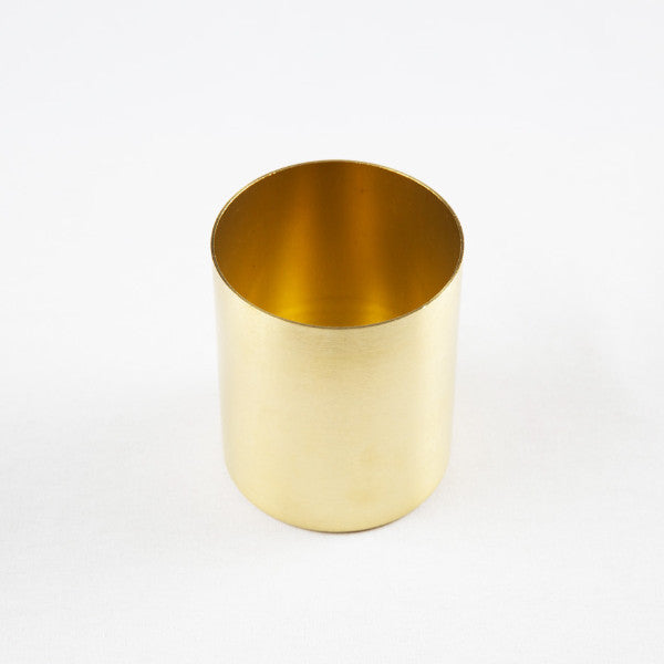 The Organizer Solid Brass Pen Holder