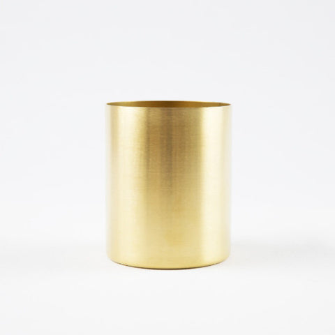 The Organizer Solid Brass Pen Holder