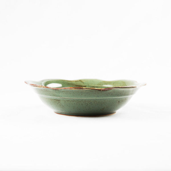 Jade Green Lotus Bowl