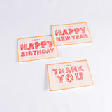 Chinese Cut Paper Art, Happy New Year Card