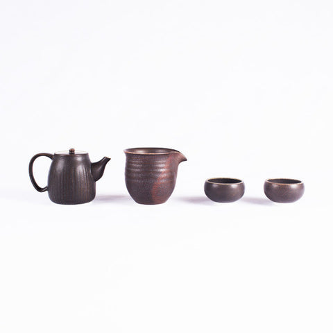 Porcelain Tea Set, Duo