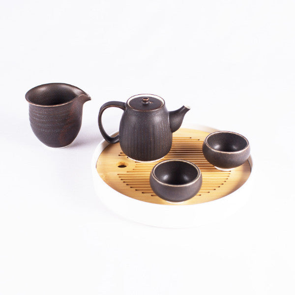 Porcelain Tea Set, Duo