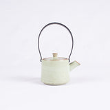 Pottery Tea Set, Milky Green I