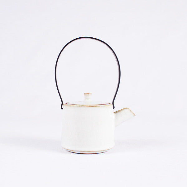 Pottery Tea Set, Creamy White I