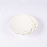 Hand-Painted Artisanal Chinese Plate, Narcissus