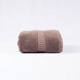 Gentle Natural Bamboo Cotton Hand Towel, Brown