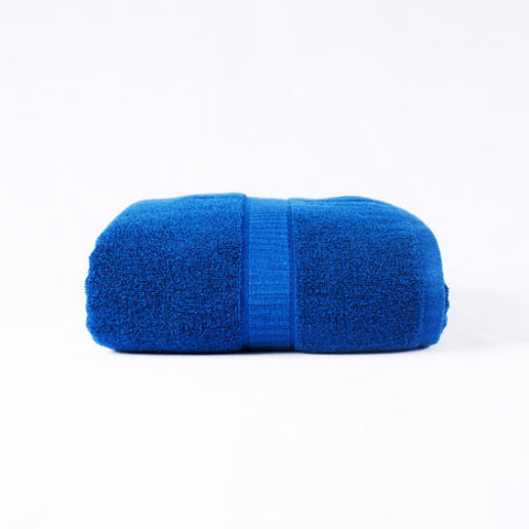 Gentle Natural Bamboo Cotton Bath Towel, Indigo