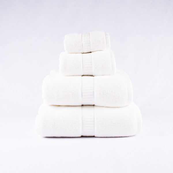 Gentle Natural Bamboo Cotton Bath Sheet, White