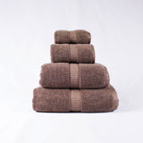 Gentle Natural Bamboo Cotton Washcloth, Brown