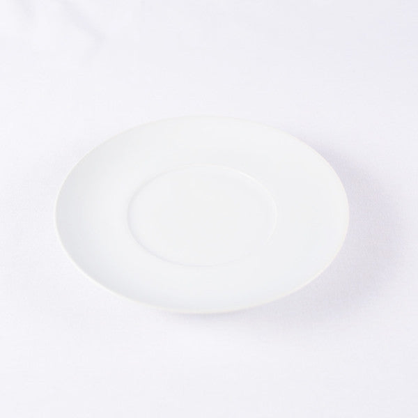 White Moon Porcelain Plate